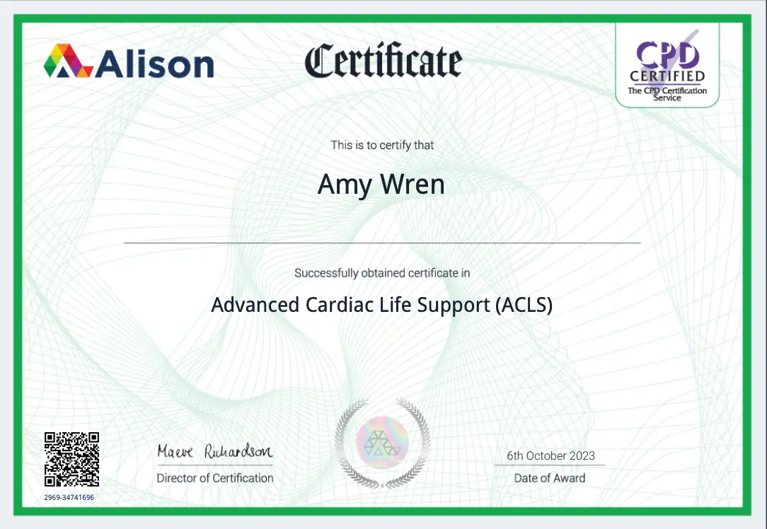 Advanced Cardiovascular Life Support (ACLS)